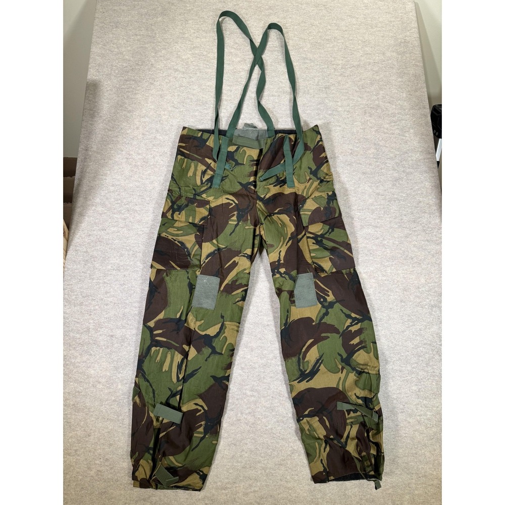 Remploy Pants Mens 170/100 Green DPM Camo NBC Protective Overtrousers‎ Military